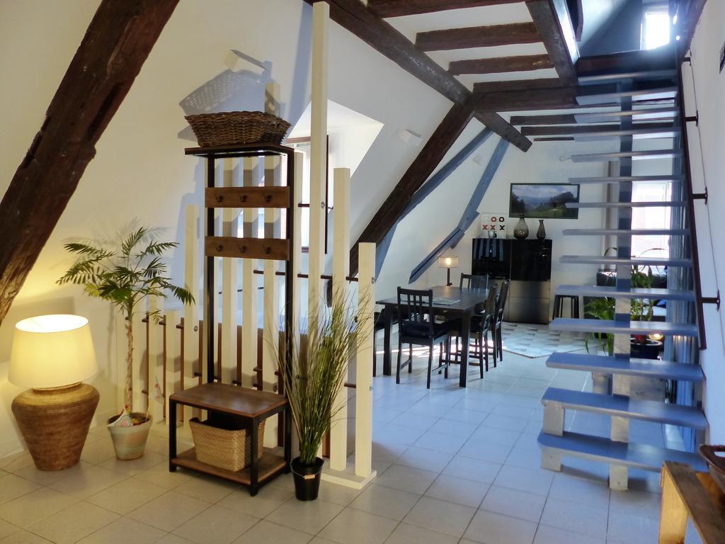 Ferienwohnung La Venise Bleue Colmar Exterior foto