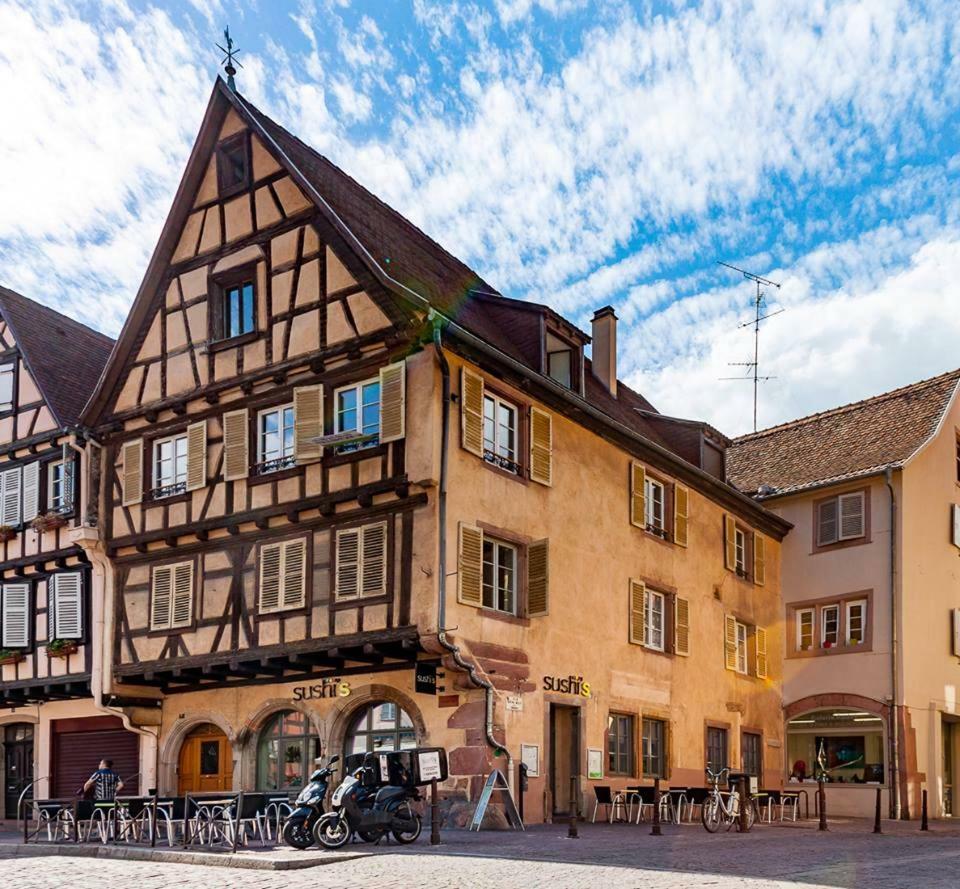 Ferienwohnung La Venise Bleue Colmar Exterior foto